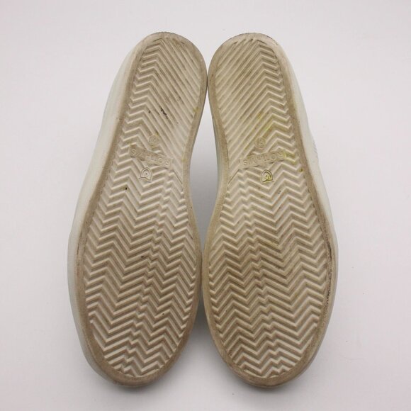 Rothy’s The Lace Up Sneaker Women's Size US 7 White Knit Fabric Casual Shoes - Picture 7 of 10